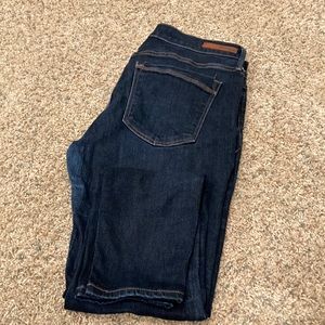 Express Mid Rise Denim Legging- Great condition in size 12!